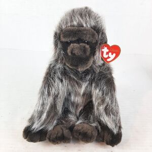 🔥Ty Classic Beanie Baby Rumbles Gorilla 2002 Plush P7